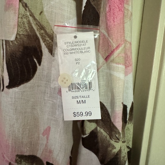 Lord & Taylor 100% Linen - Picture 4 of 8